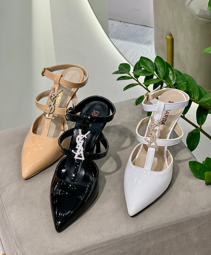 کفش پاشنه دار زنانه ysl دنیزیا dz-08
