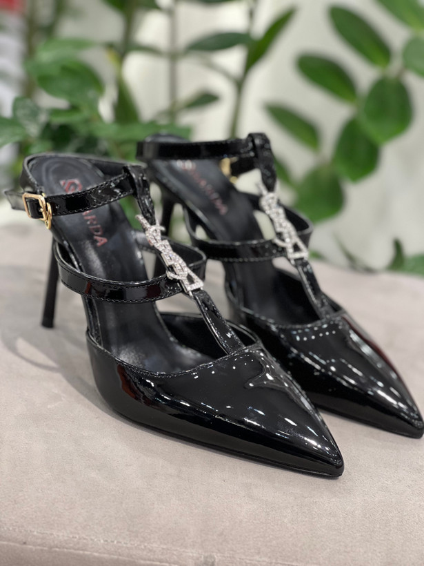 کفش پاشنه دار زنانه ysl دنیزیا dz-08