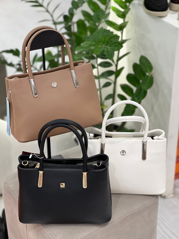 کیف زنانه دستی طرح چرم
