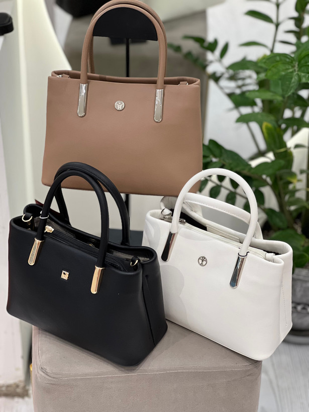 کیف زنانه دستی طرح چرم